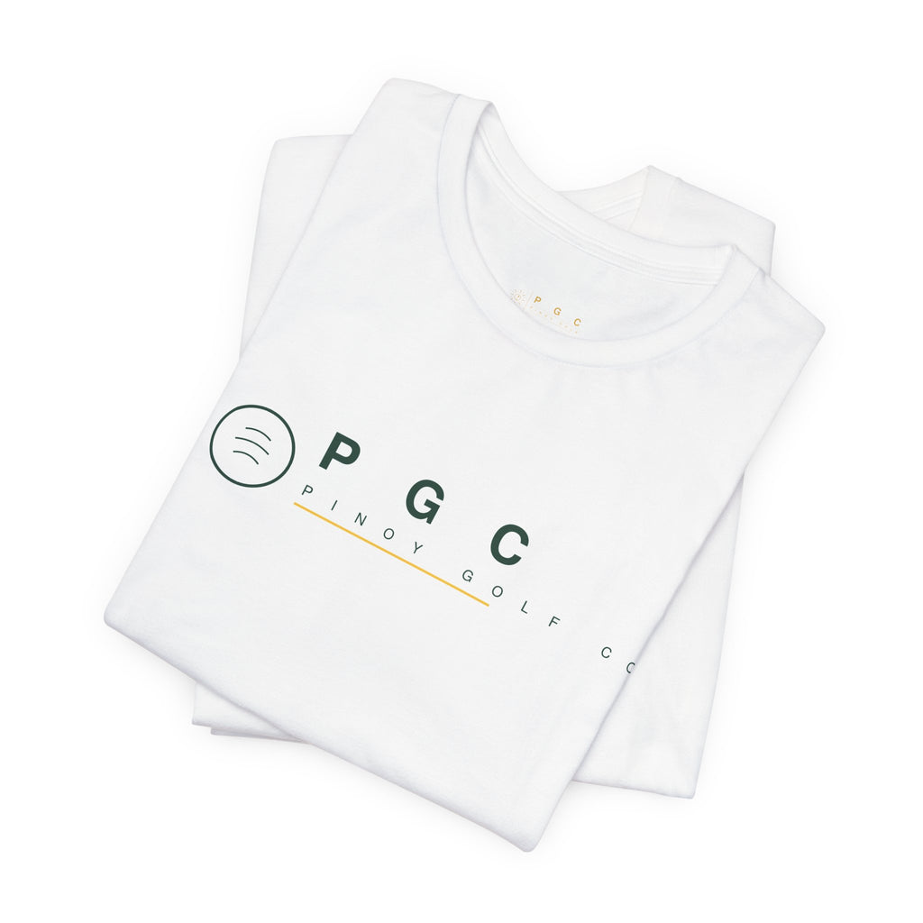 PGC Pinoy Golf Co. Minimalist Logo Tee — Men's/Women's Golf Shirt