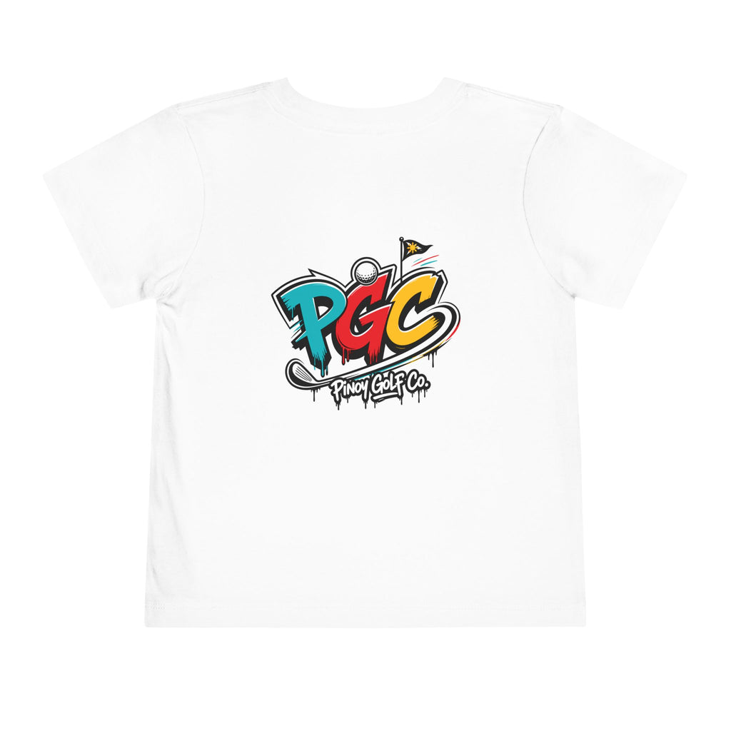 Pinoy Golf Co. Toddler Tee — Colorful PGC Logo Kids Shirt