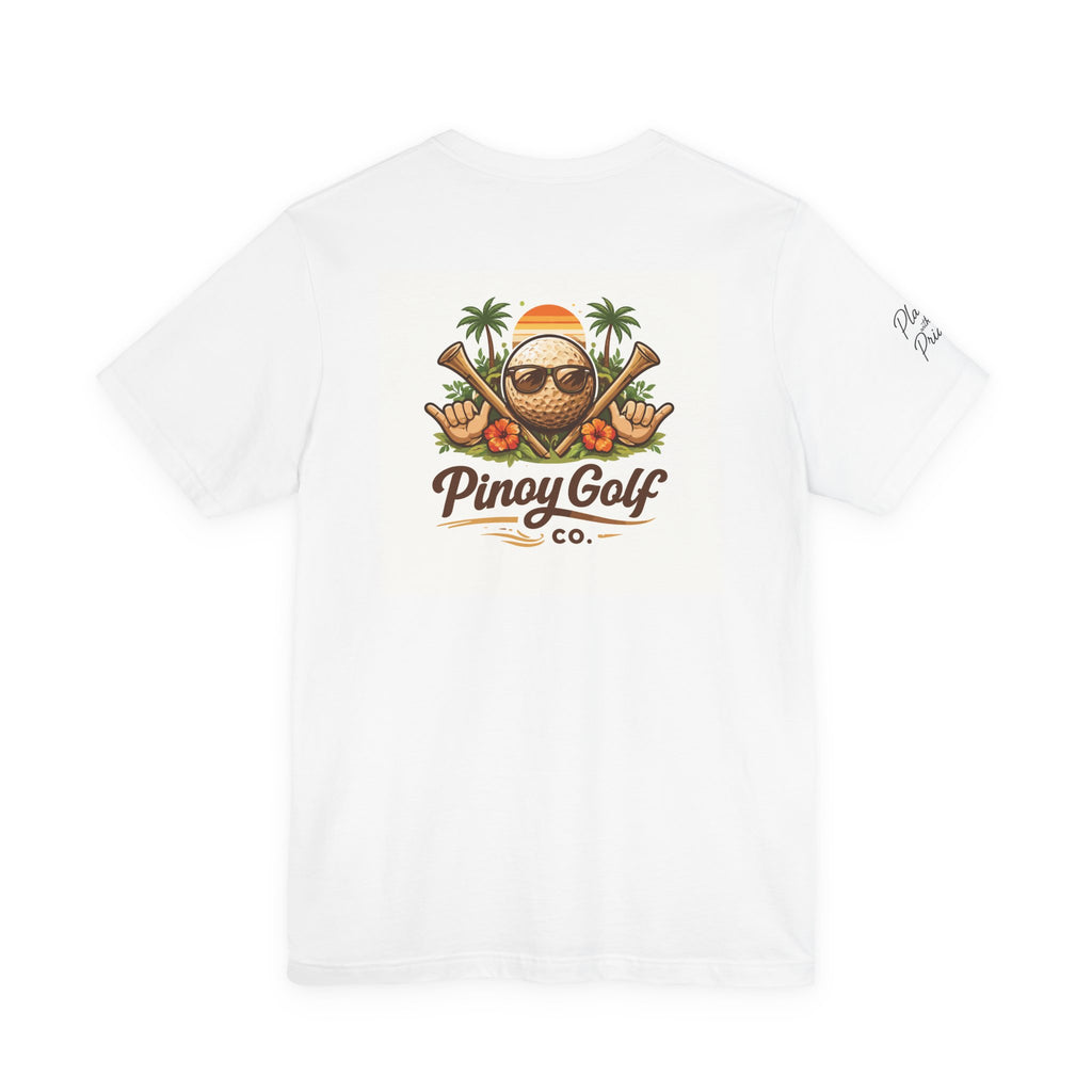 Pinoy Golf Co. Tropical Skull Golf T-Shirt