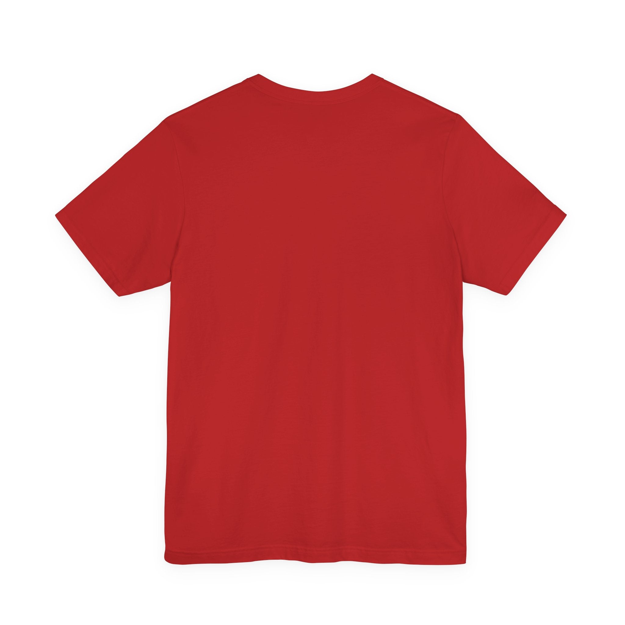 Minimalist Gold Golf Flag T-Shirt — Small Chest Emblem Tee for Golfers
