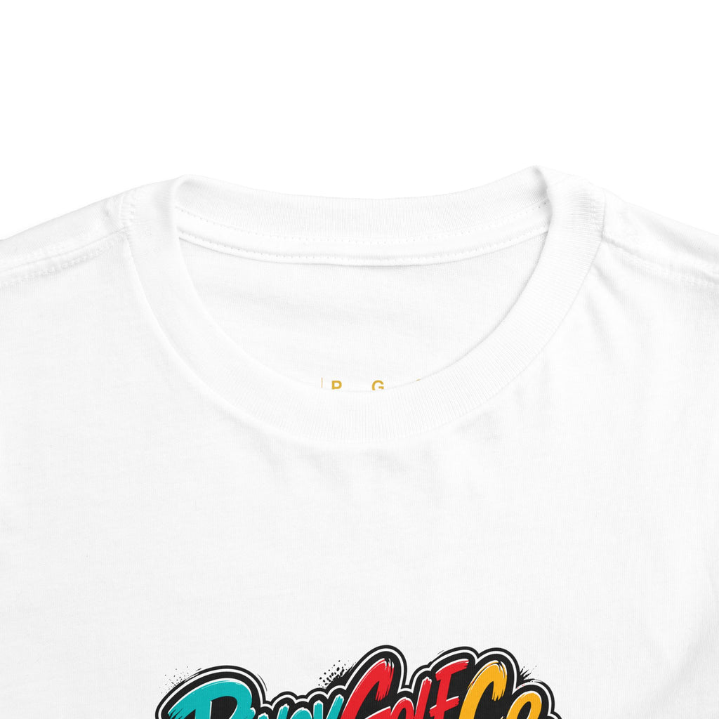Pinoy Golf Co. Toddler Tee — Colorful PGC Logo Kids Shirt