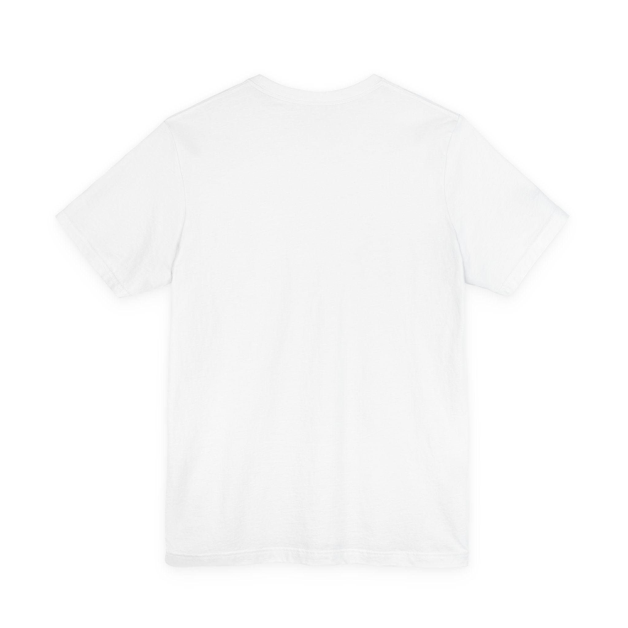 PG Minimalist White Tee — Gold Initials Casual T-Shirt