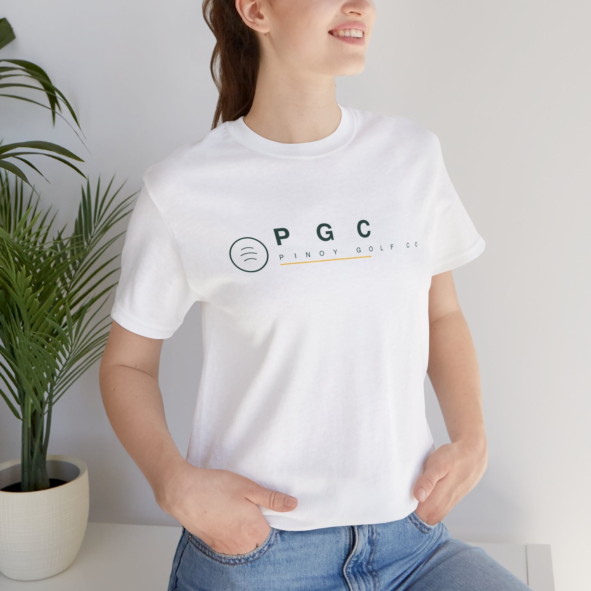 PGC Pinoy Golf Co. Minimalist Logo Tee — Men's/Women's Golf Shirt