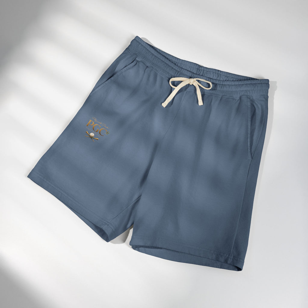 Lightweight Fleece Sweat Shorts — Minimal Pocket Moon Logo