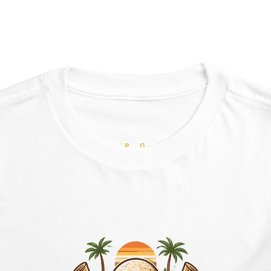 Toddler Tee — "Pinoy Golf Co." Tropical Kid's Golf Shirt