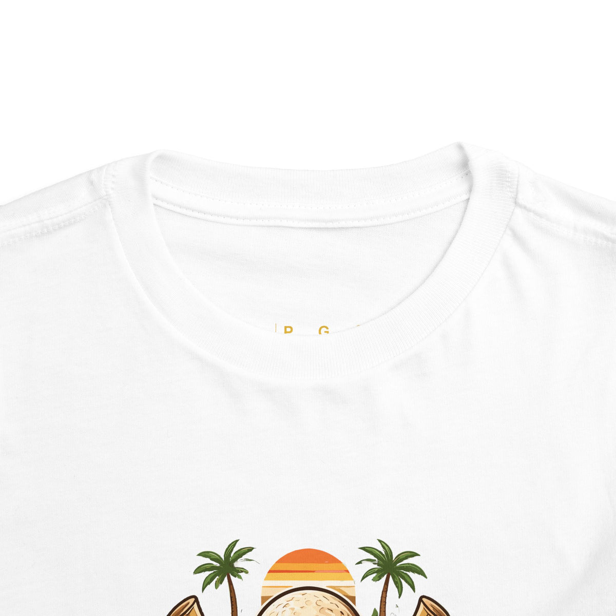Toddler Tee — "Pinoy Golf Co." Tropical Kid's Golf Shirt