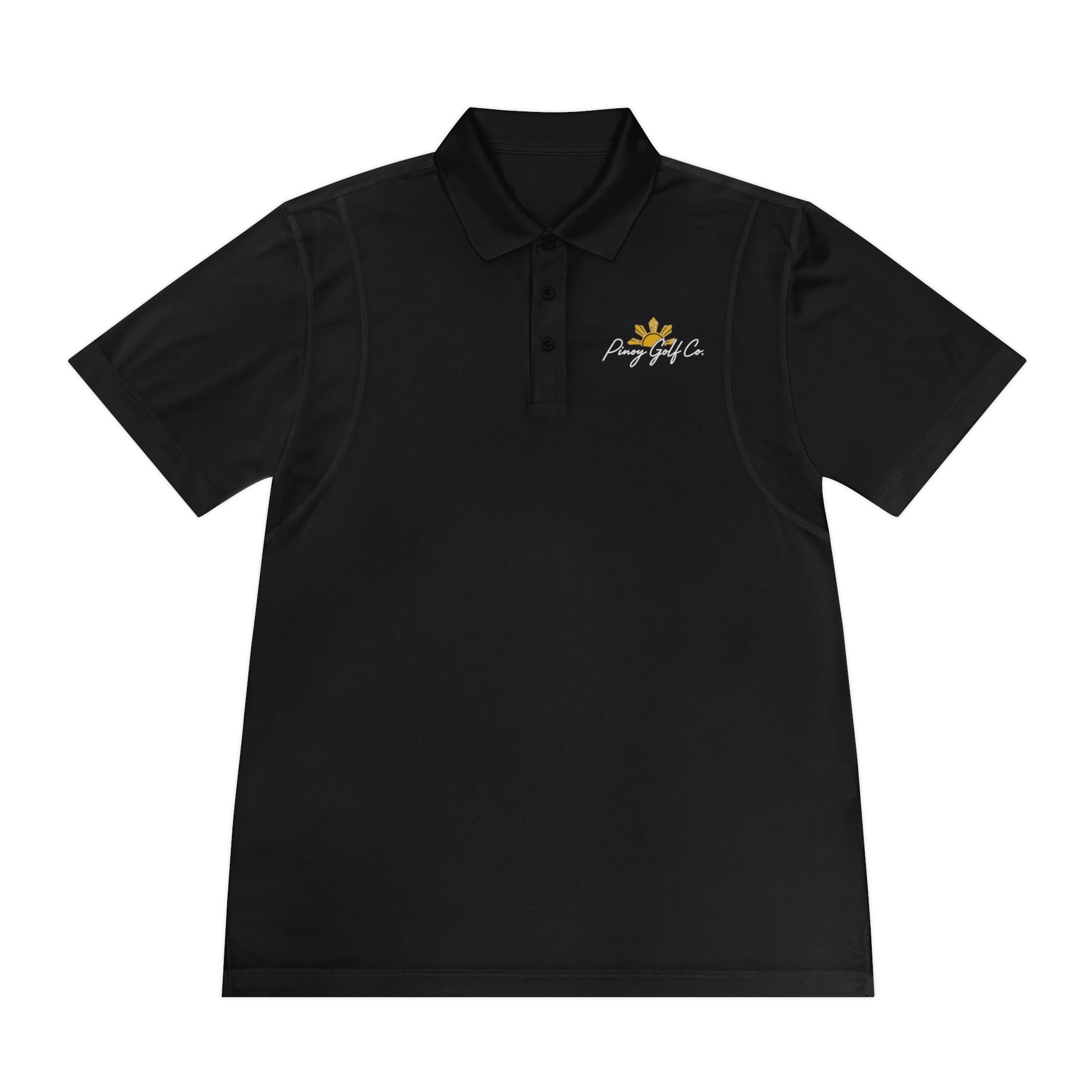 Copy of Men's Sport Polo Shirt — Minimal Embroidered Chest Logo, Breathable Athletic Polo