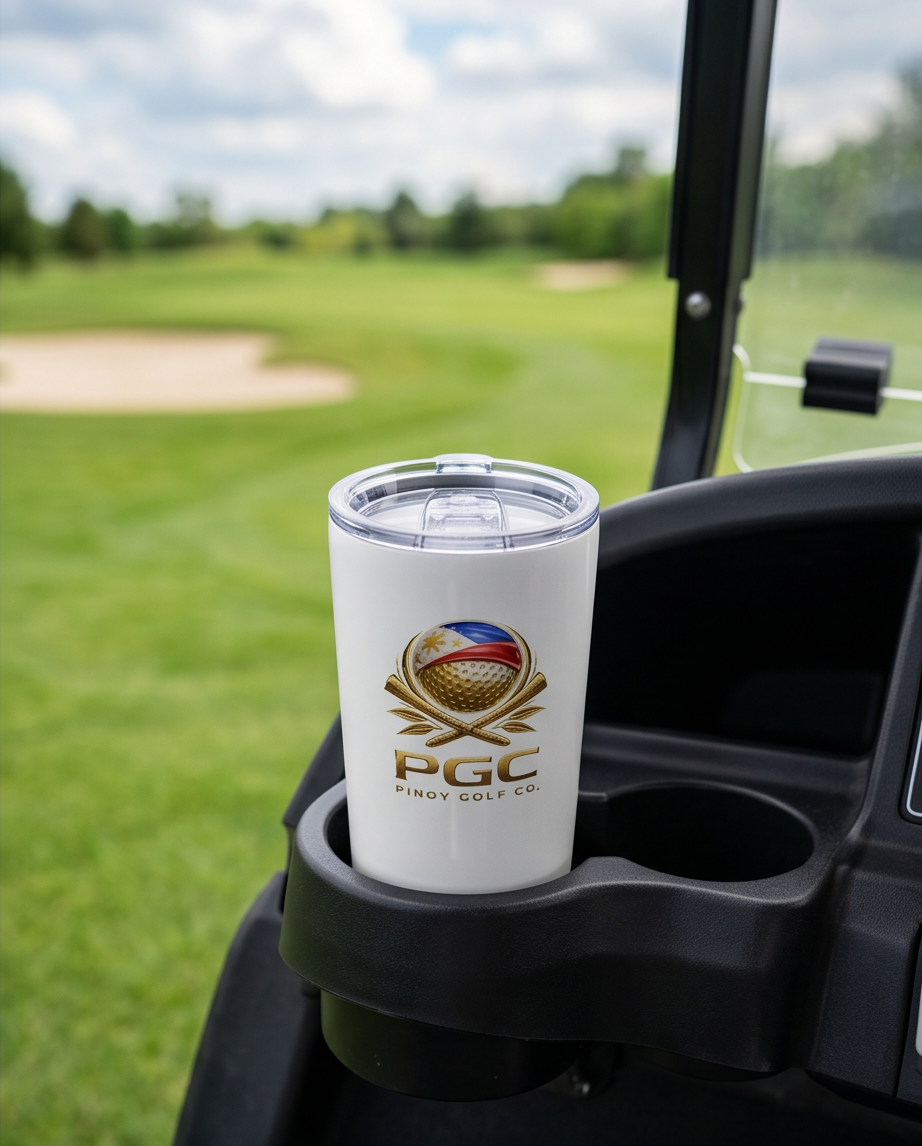 20oz Golf Tumbler - PGC Pingy Golf Co. Insulated Travel Cup