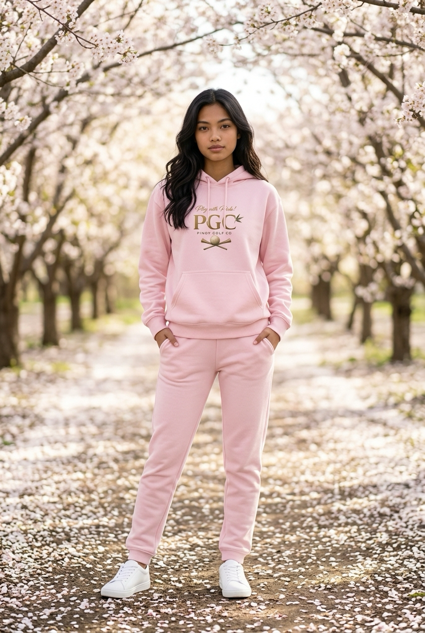 PGC Logo Hoodie – Minimalist Gold Crest Pullover