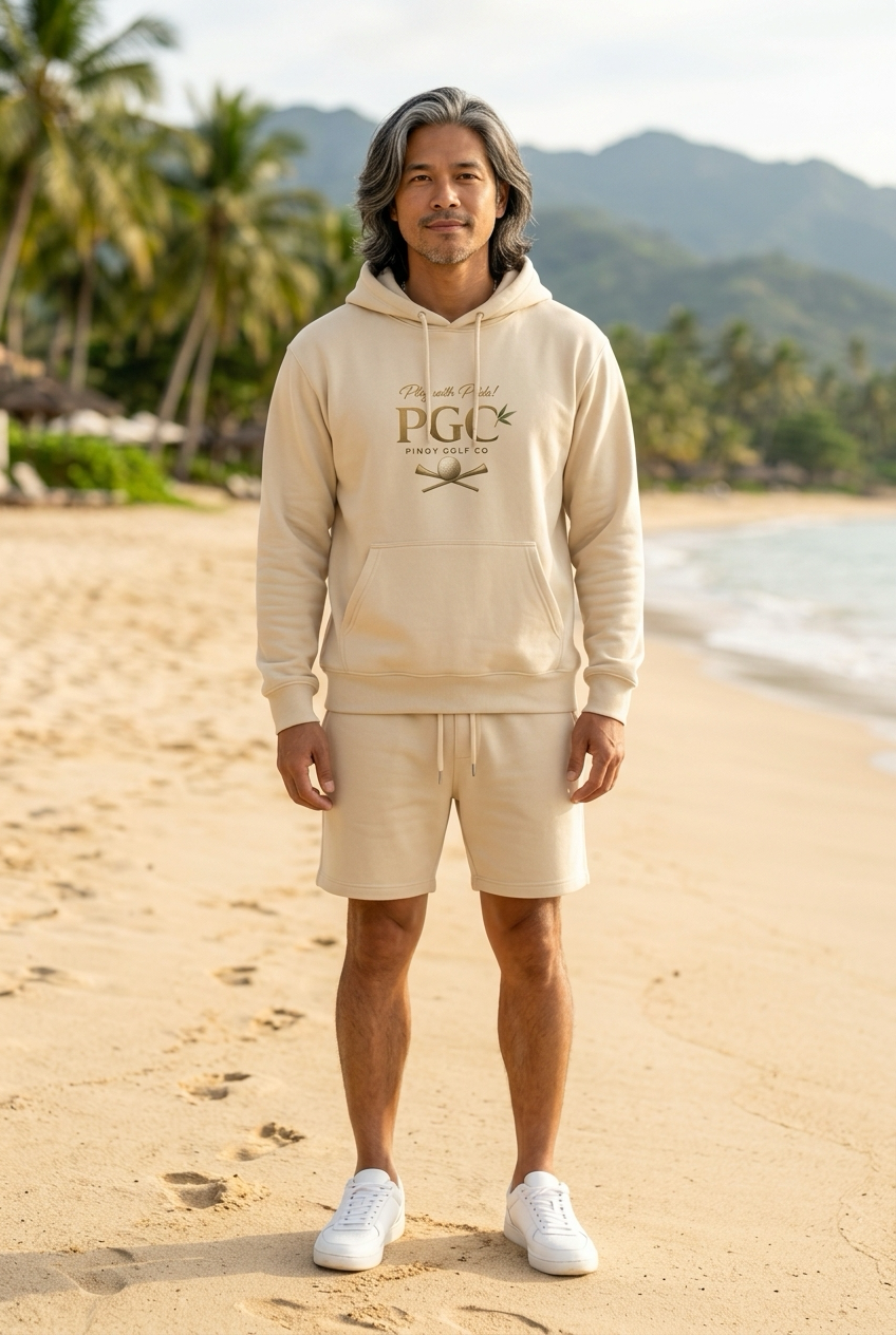PGC Logo Hoodie – Minimalist Gold Crest Pullover