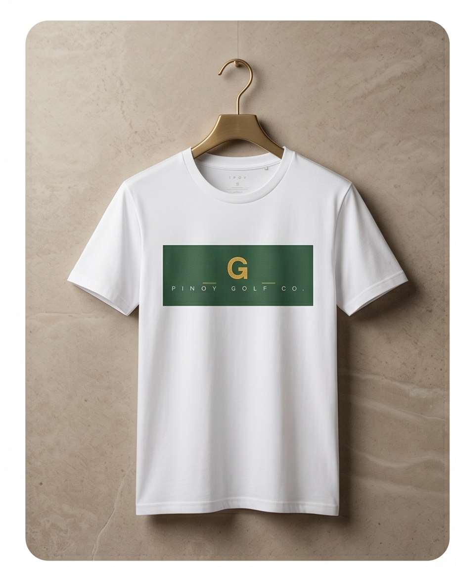 PGC Wordmark Tee – Pinoy Golf Co. | Bella+Canvas 3001