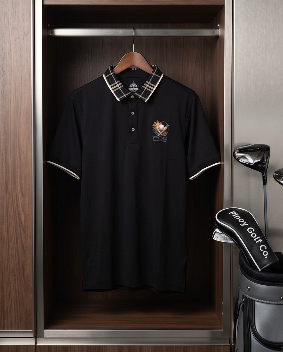 PGC Flex Polo — Black