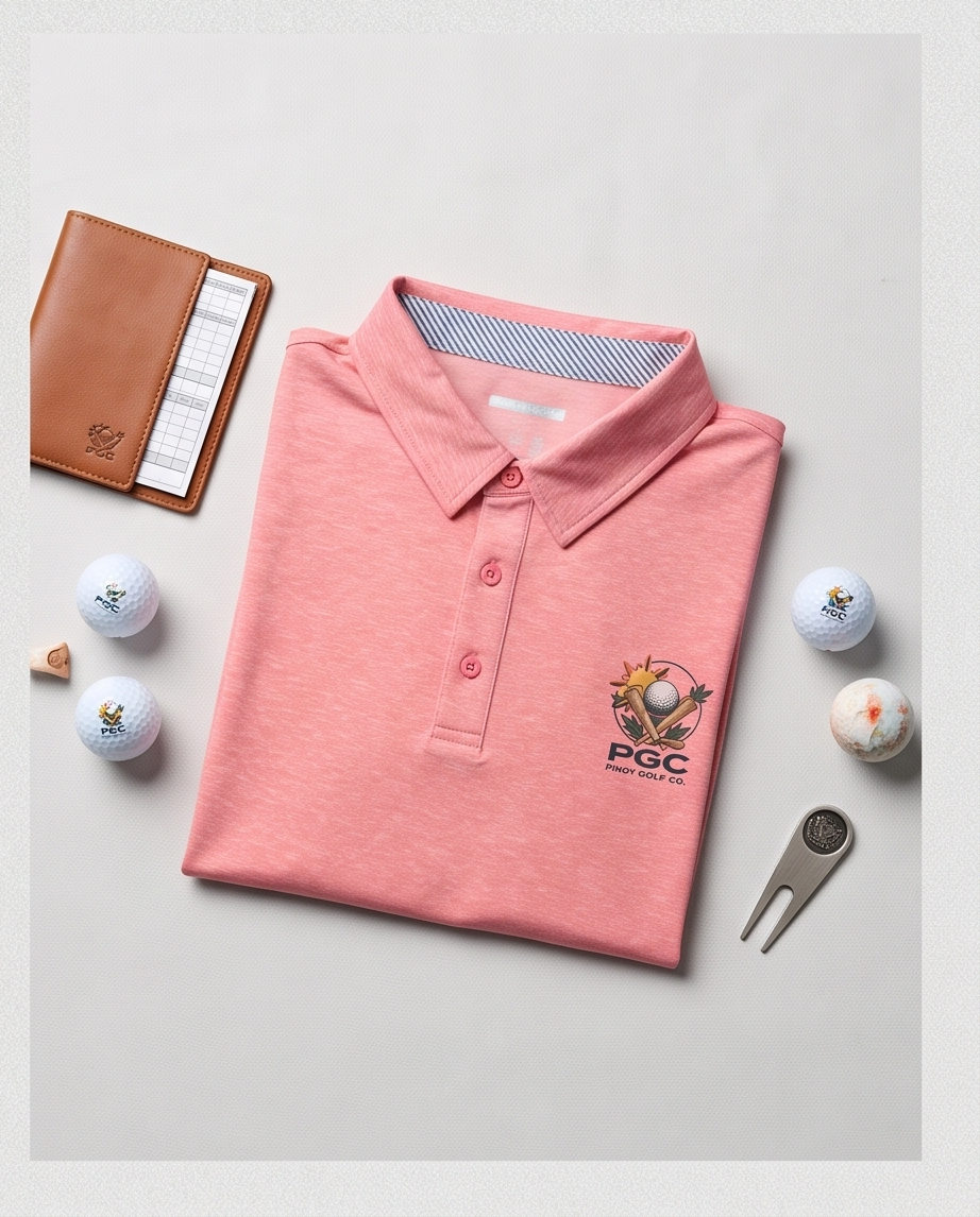 Heritage Crest Performance Polo - Coral