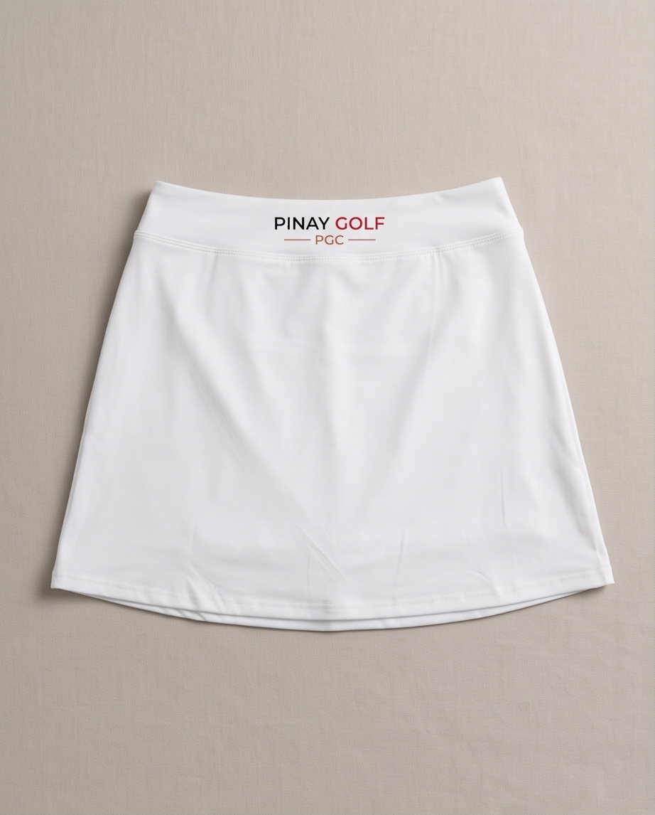 Pinay Golf Performance Skort - White