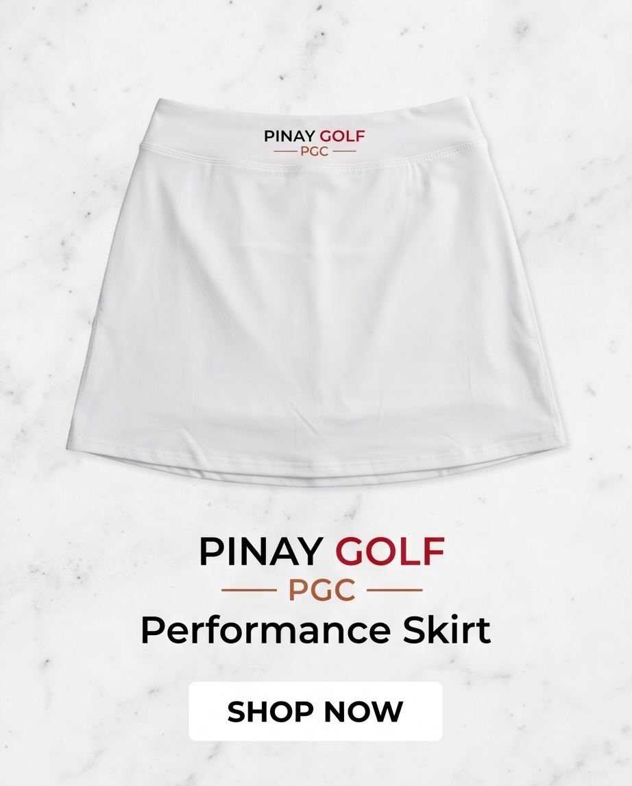 Pinay Golf Performance Skort - White